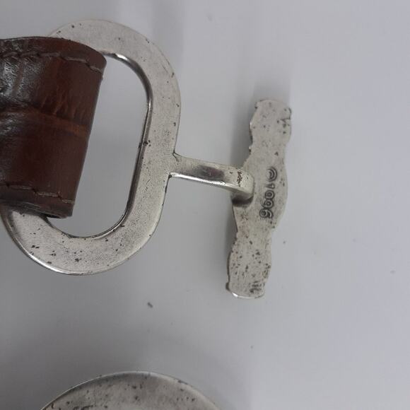 Women's Double Braided Woven Boho Bohemian Brown Medium M - Picture 2 of 9